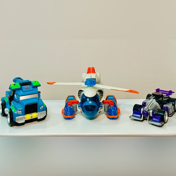 Transformers Rescue Bots: MorBot, Hoist, Blades - Picture 2 of 9